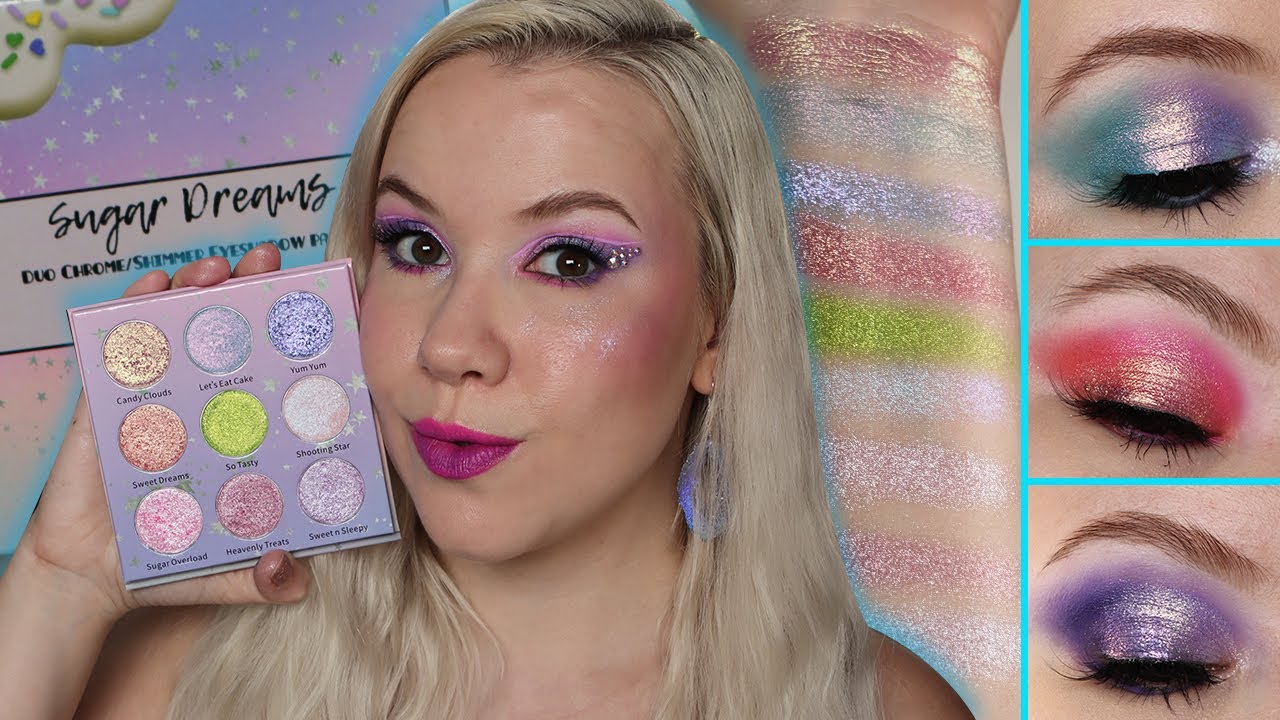 Sugar Drizzle Sugar Dreams Palette | Swatches & 3 looks