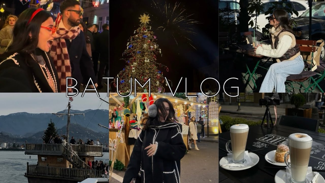 Batum’da Yılbaşı Kutlaması🎄| Gezilecek yerler, Neler yedik?, Fiyatlar, Sınır kapısı İzdihamı