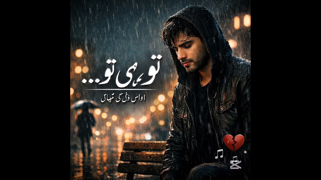 Tu Hi Tu – A Heart-Touching Urdu Sad Song | Rainy Night Love Story | Lofi Romantic Vibes