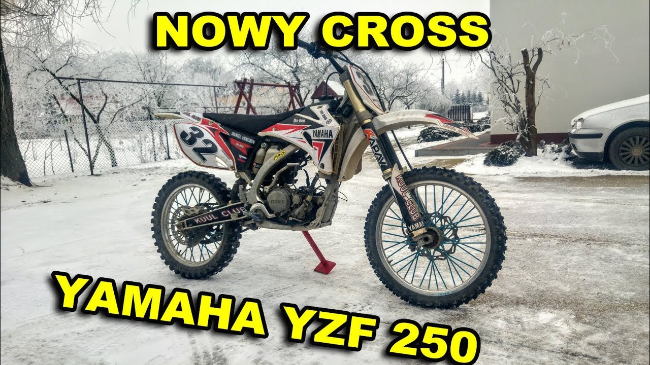 Wreszcie jest!!! - YAMAHA YZF 250 - nowy motocykl na nowy sezon