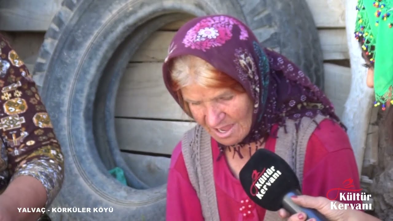Eşimi Yeni Kaybettim Ama  Bademleri toplamam lazım . Hayat Devam Ediyor.