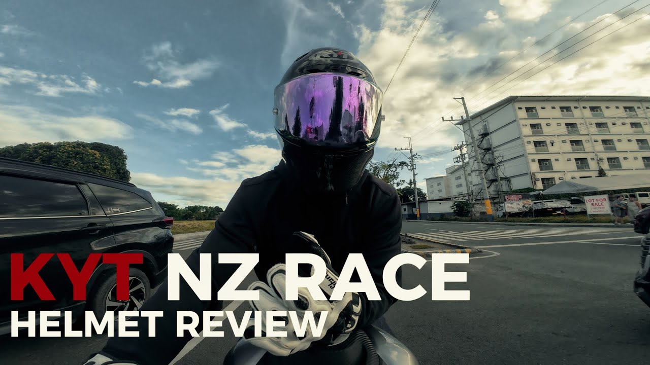 KYT NZ RACE FULL CARBON 2024 | HELMET REVIEW | KYT PHILIPPINES | CF MOTO 450 SR-S