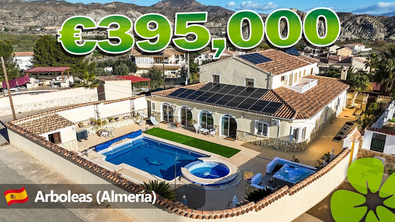 SOLD! - HOUSE TOUR SPAIN | Villa with pool in Arboleas @ €395,000