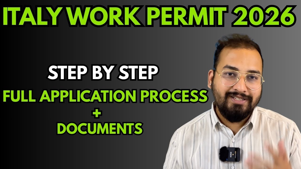 Italy Work permit application process | Decretto Flussi