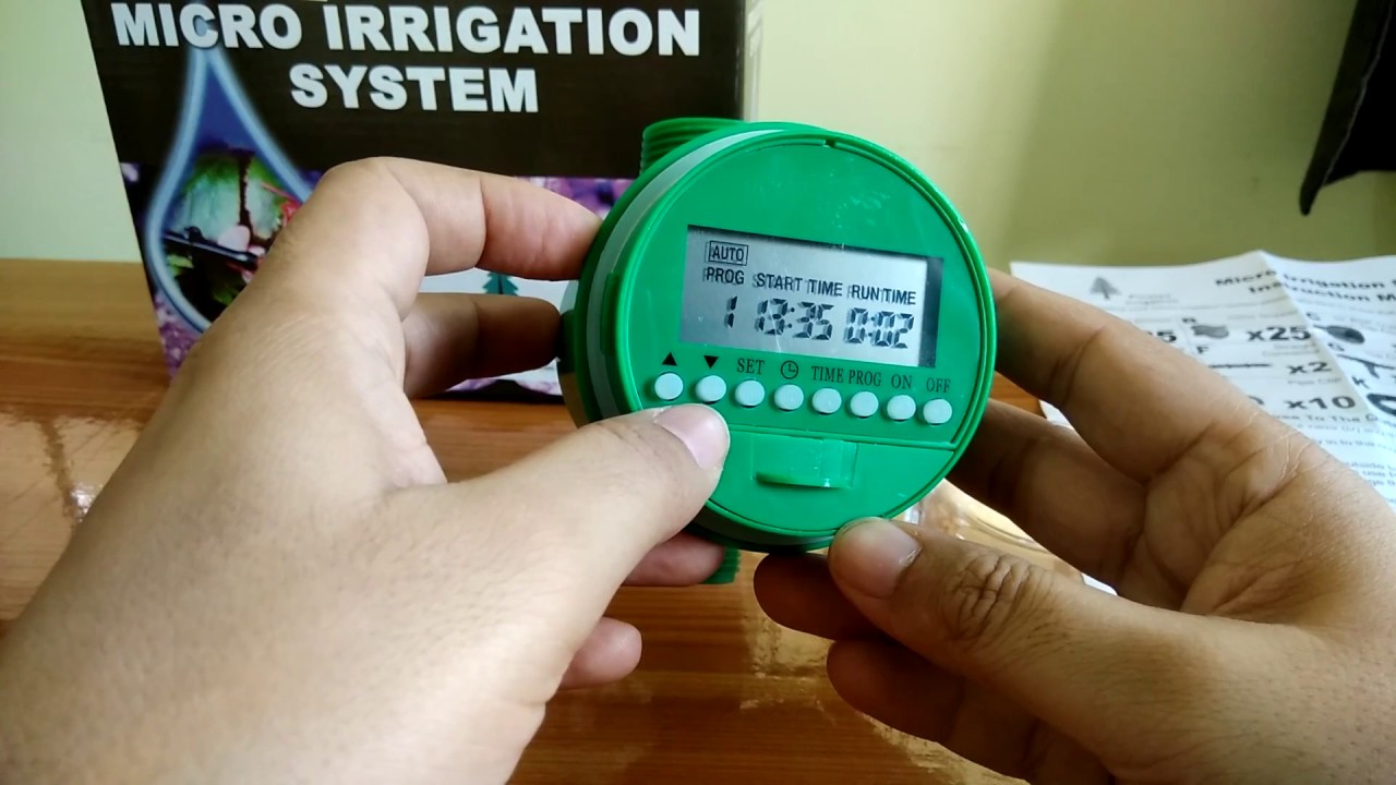 Pinolex automatic drip irrigation system for Home gardening