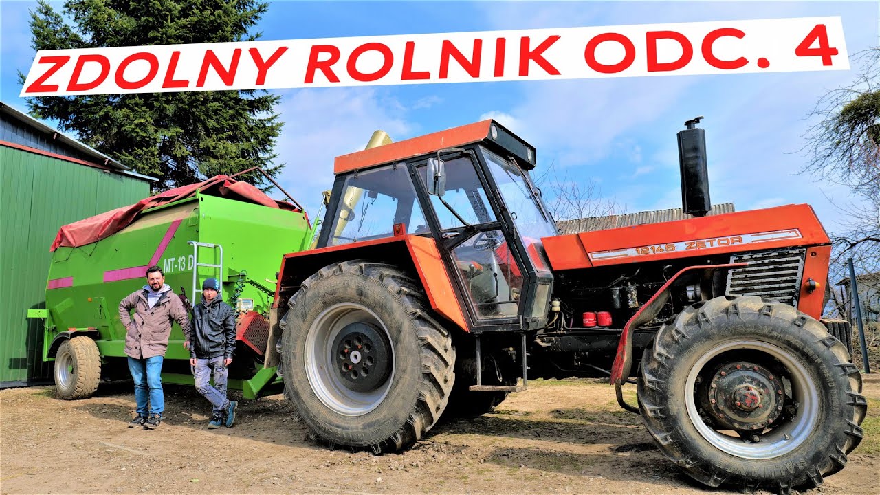 ZDOLNY ROLNIK DANIEL odc.4 (cz.1) - Przyczepa Przeładowcza z Paszowozu / Zaprawiarka z Rozsiewacza