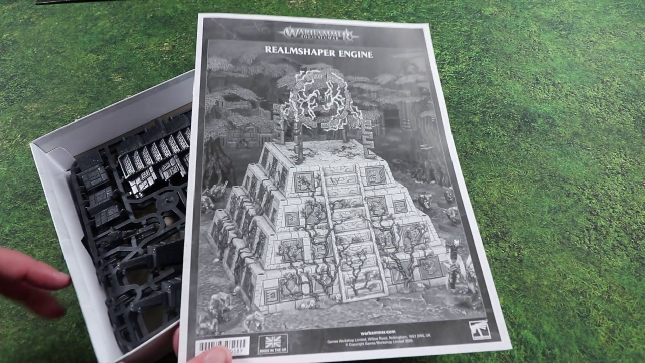 Seraphon Realmshaper Engine Unboxing Warhammer Age of Sigmar
