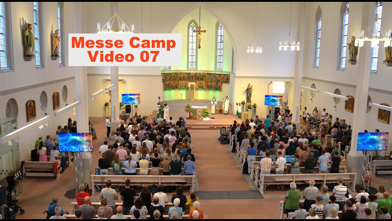 Sonntagsmesse Familien- und Move Camp St. Michaelskirche Hohentengen sehr bewegend