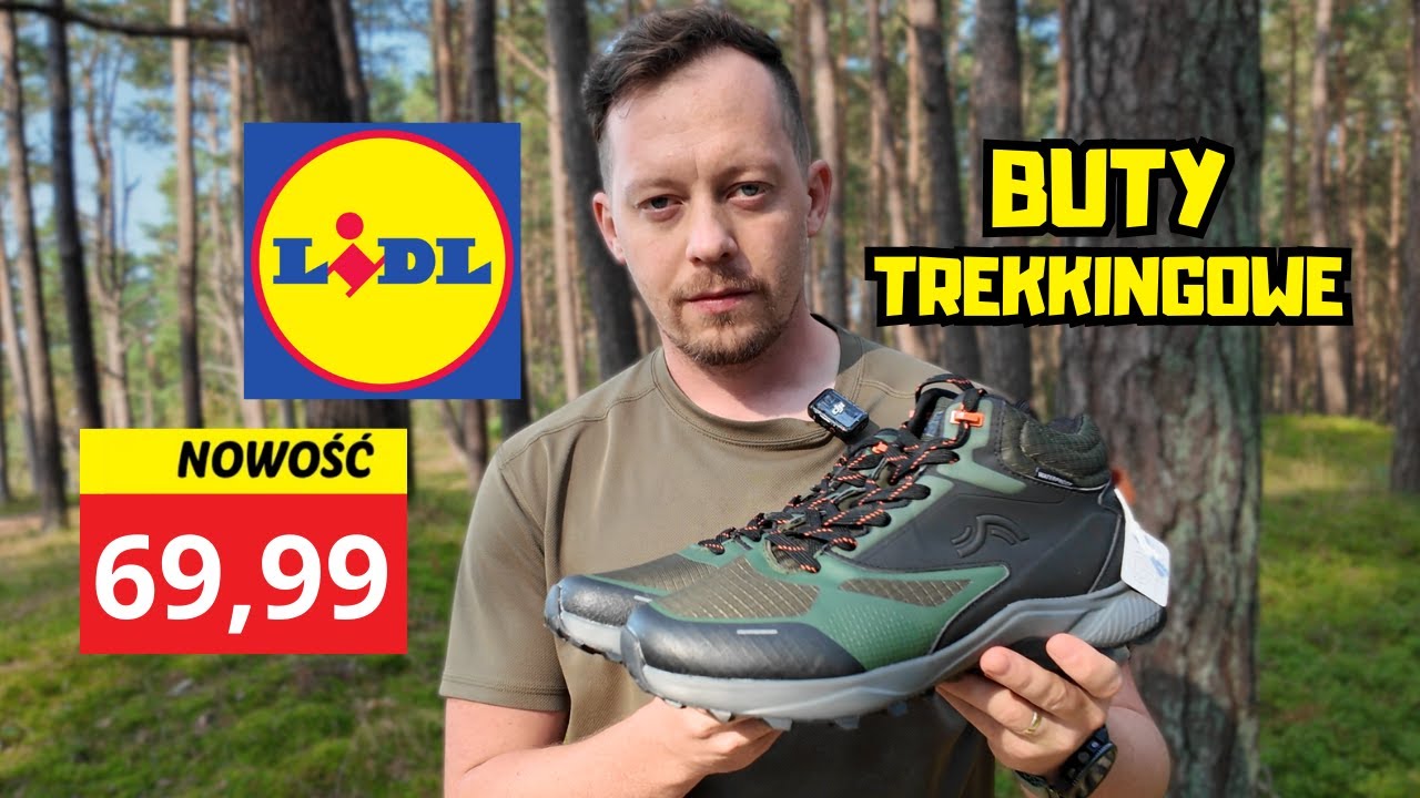 Buty Trekkingowe Crivit z LIDLA za 69,99