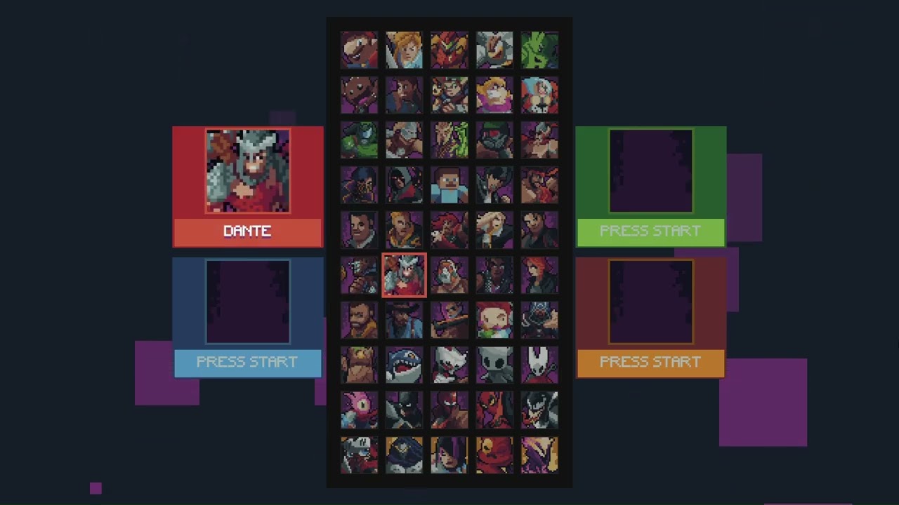 Elites Versus - All Characters and Skins + DLCs