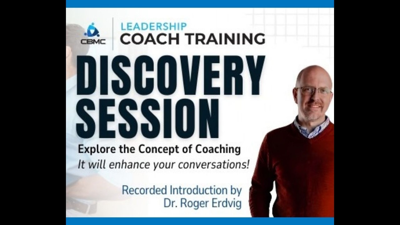 Leadership Coach Training Discovery Session with Roger Erdvig