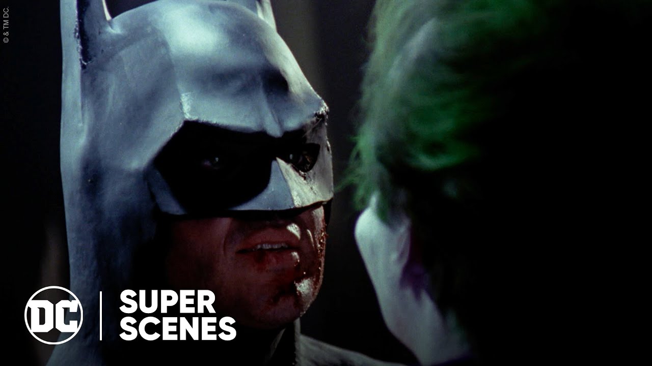 Batman 1989 - Batman Confronts The Joker About His Parents’ Deaths | Super Scenes | DC