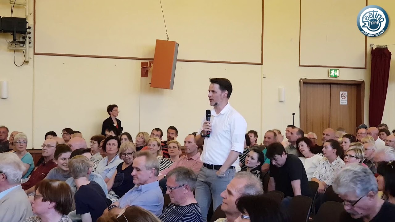 Podiumsdiskussion Bürgermeisterwahl Genthin