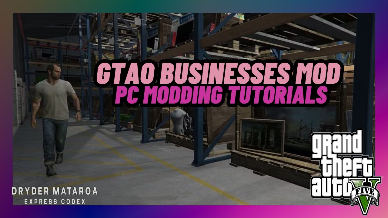 How To Install The GTAO Businesses Mod (GTAV PC Mods 2025)