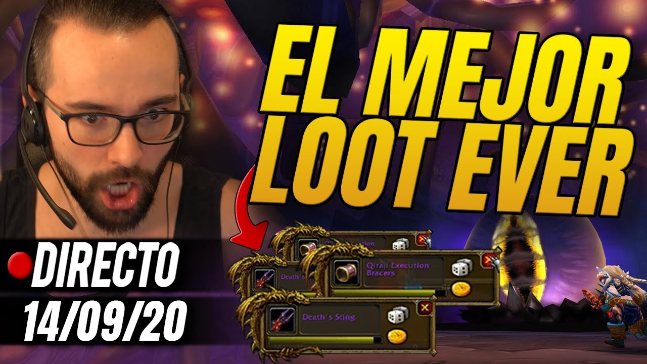 🔴 TREMENDO LOOT DE ROGUE | AHN' QIRAJ 40 | WOW CLASSIC PVE | XOKAS