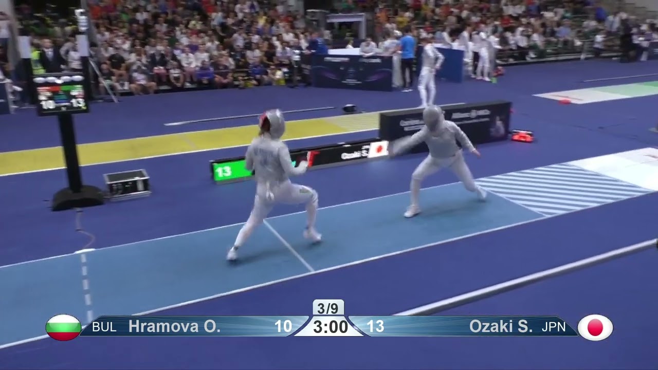 Milano 2023 Womens Sabre T16 BULGARIA BUL vs JAPAN JPN