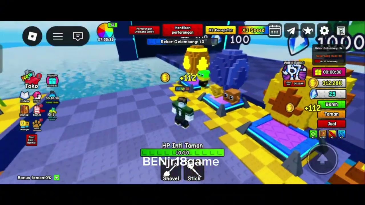 Roblox anti gabut 😁 ( @BENjr18game ) #roblox #gameplay #shortvideo 