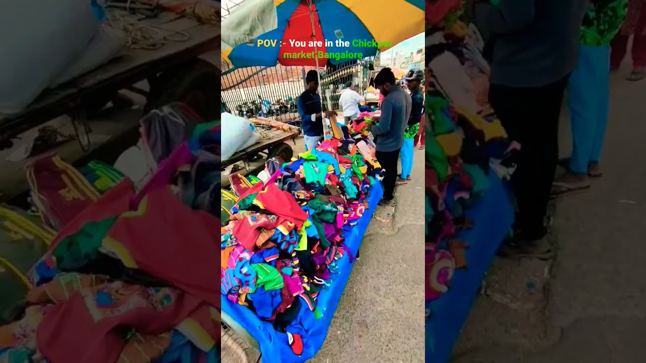 Chickpet Market: The Vibrant Shopping Hub of Bangalore 🛒🛒