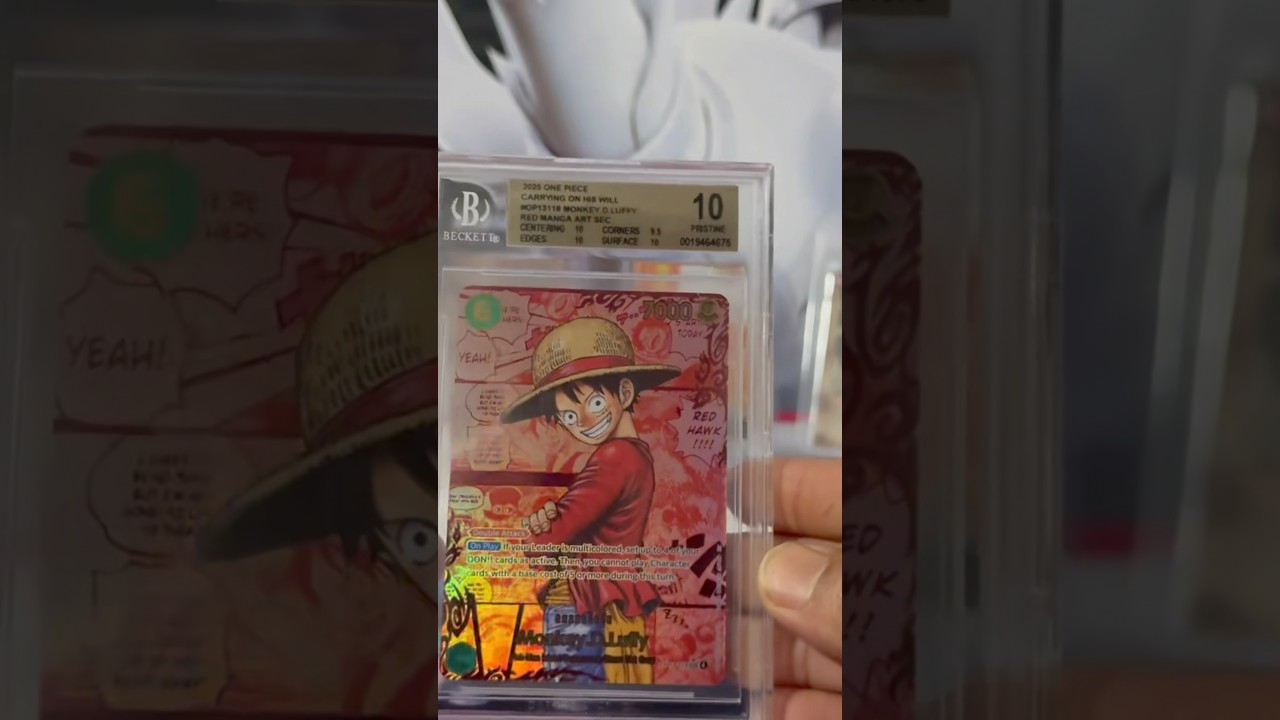 Red Manga Luffy BGS 10 