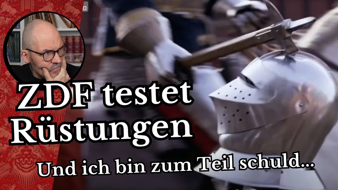 ZDF testet Rüstungen - und ich bin zum Teil schuld...