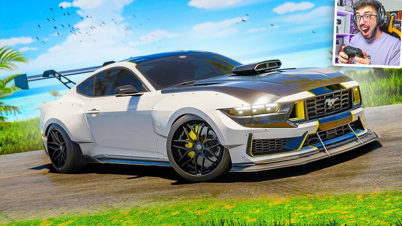 TUNEANDO el FORD MUSTANG DARK HORSE de THE CREW MOTORFEST 😱
