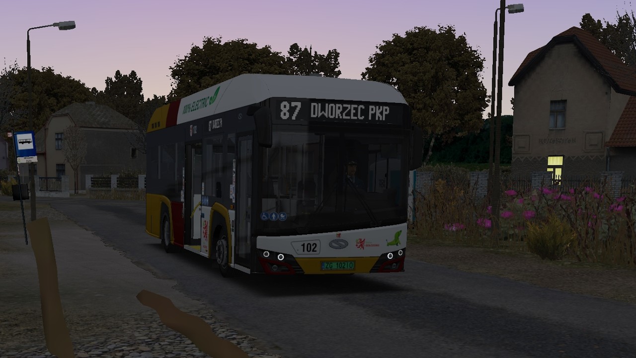 Linia 87 Milejowo Pętla-Dworzec PKP I Golczewo 2.0.3 I Solaris Urbino 8,9 Electric I OMSI 2