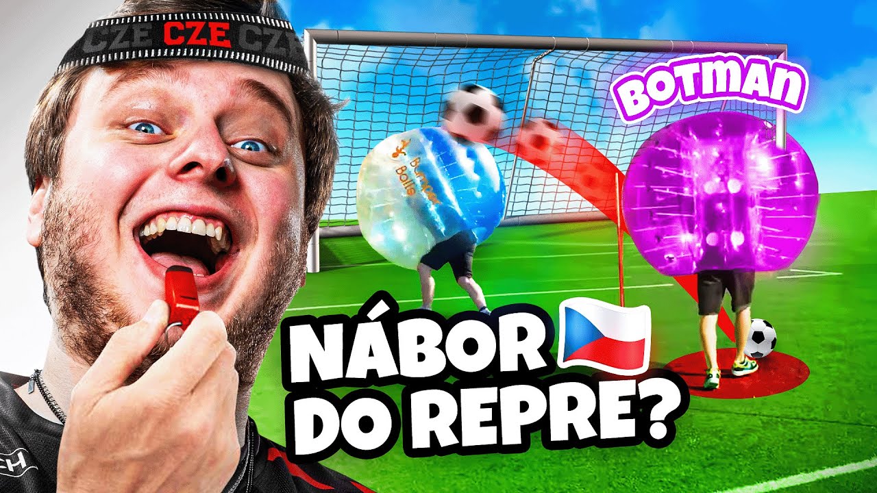 Nová fotbalová REPRE? 😱  | INFLUENCEŘI A OBŘÍ FOTBAL @Morryeej @BowTeaG @Cuky2222 @tady_lukas