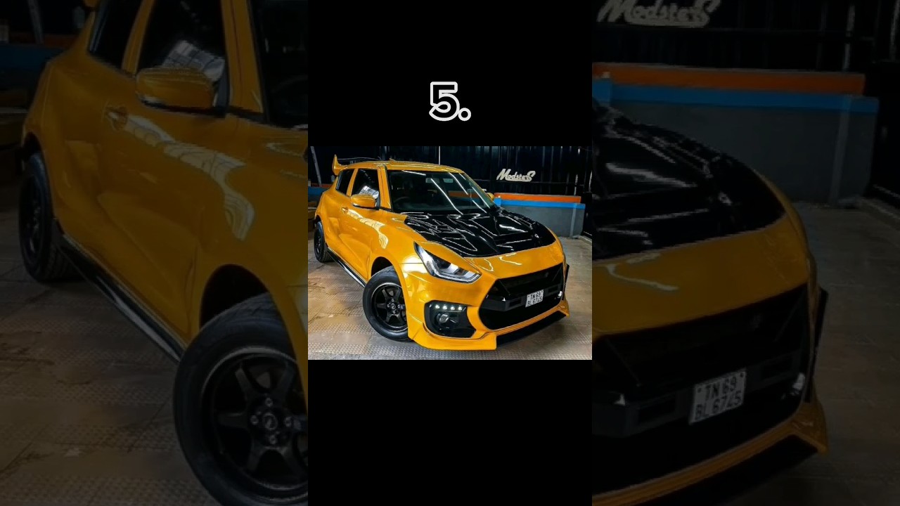 TOP 5 BESTMODIFIED  MARUTI SUZUKI SWIFT IN INDIA PART &bull; 02 &bull; ||CARO KA KAFILA  #car #suzukiswift