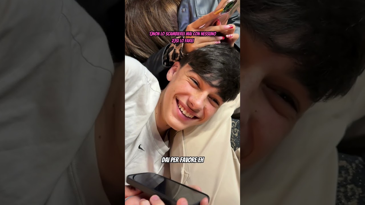CRISTIANO BORSI E EMANUELE FIORENZA SI SCAMBIANO I TELEFONI PER 24 ORE 3/4 #tiktok #perte #coppia
