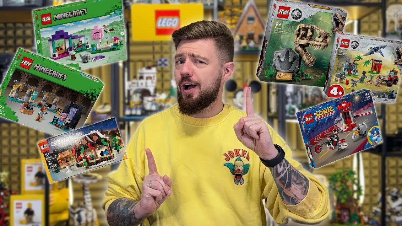 LEGO BLACK FRIDAY | NOWOŚCI 2024 JURASSIC WORLD | MINECRAFT | SONIC