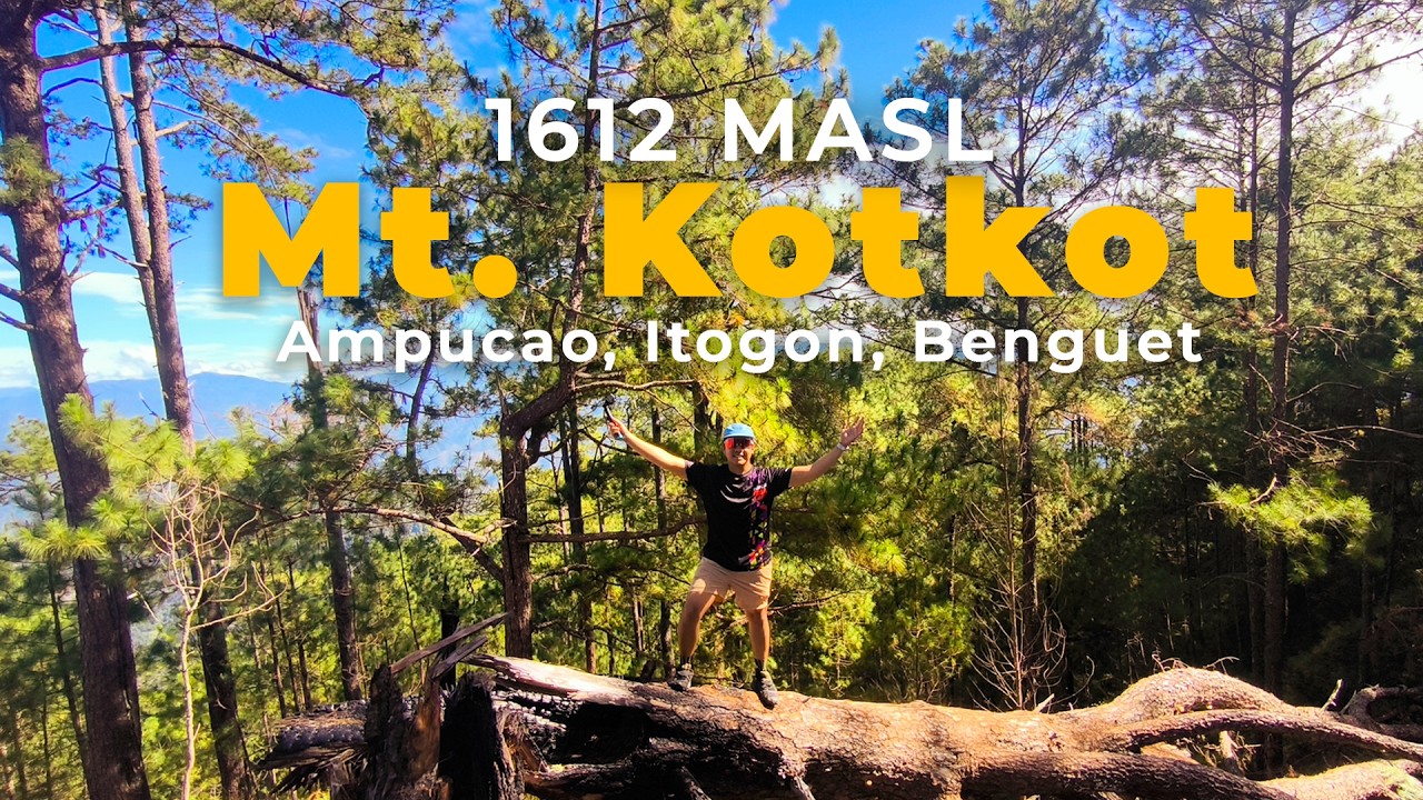 Mt Kotkot (1,612+masl) - exploring the newest, freshest trails of the Cordillera mountains