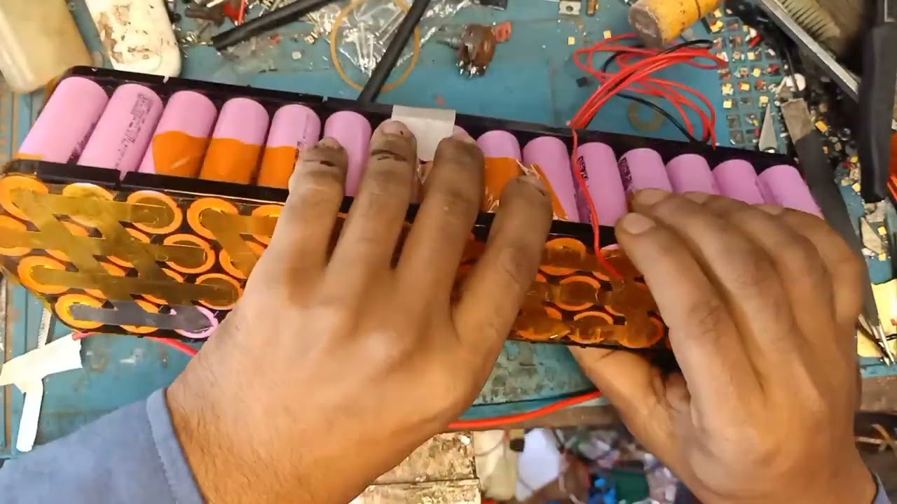 24volt 18.2Ah lithium 18650 NMC battery making for electric bicycle with DMEGC 2.6Ah cell