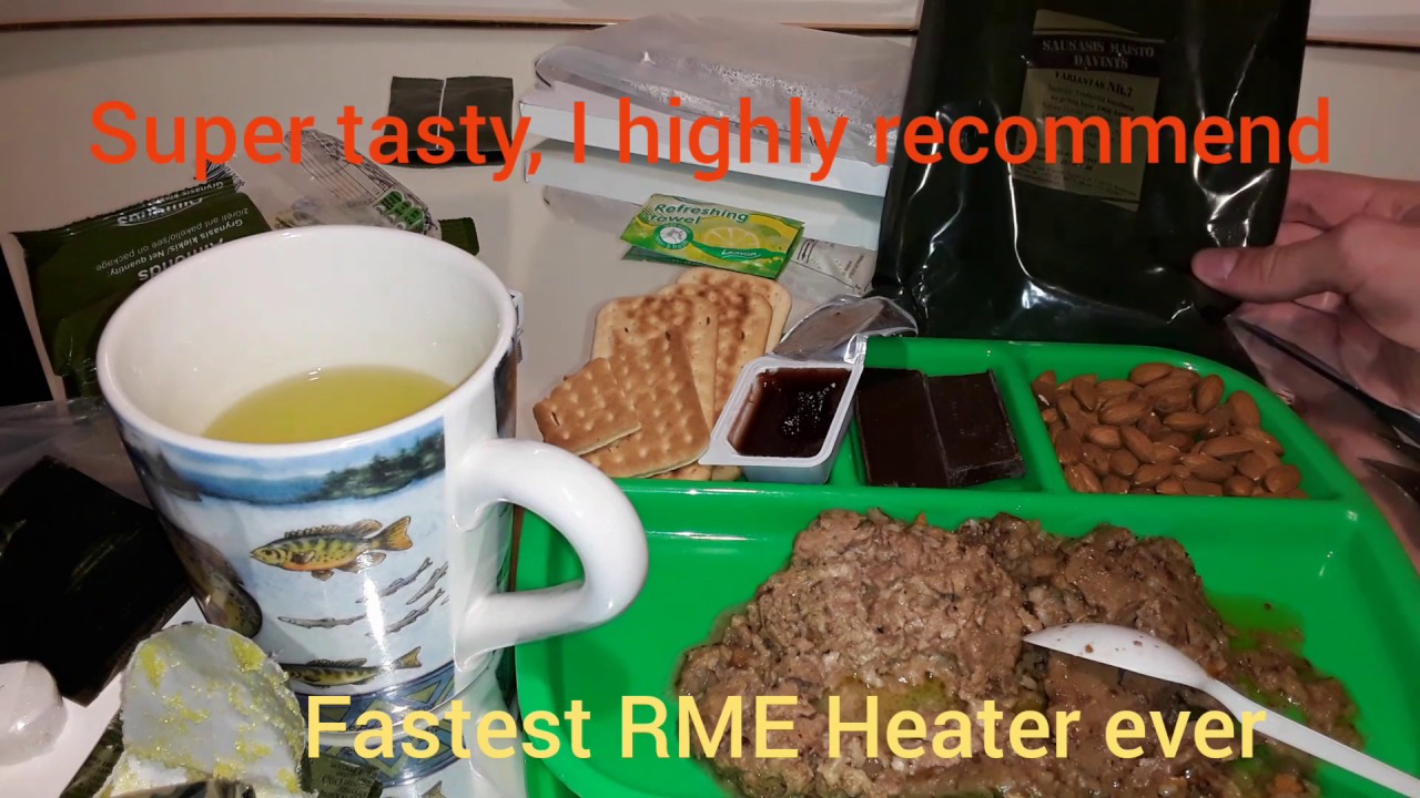 Tasting (Lithuanian Military Meal Ready To Eat MRE) Stewed Pork