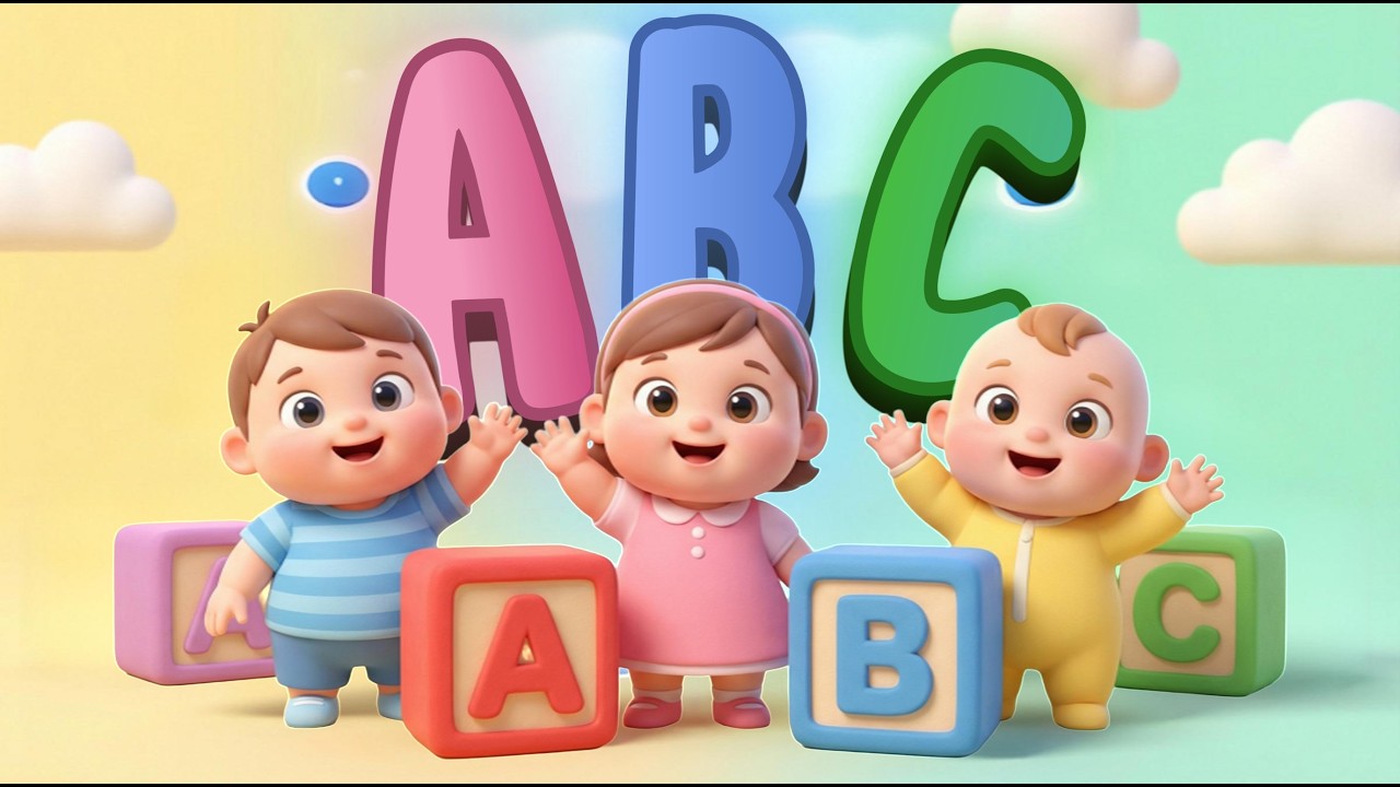 ABC Song for Kids | Learn Alphabet A to Z | Nursery Rhymes & Preschool Learning