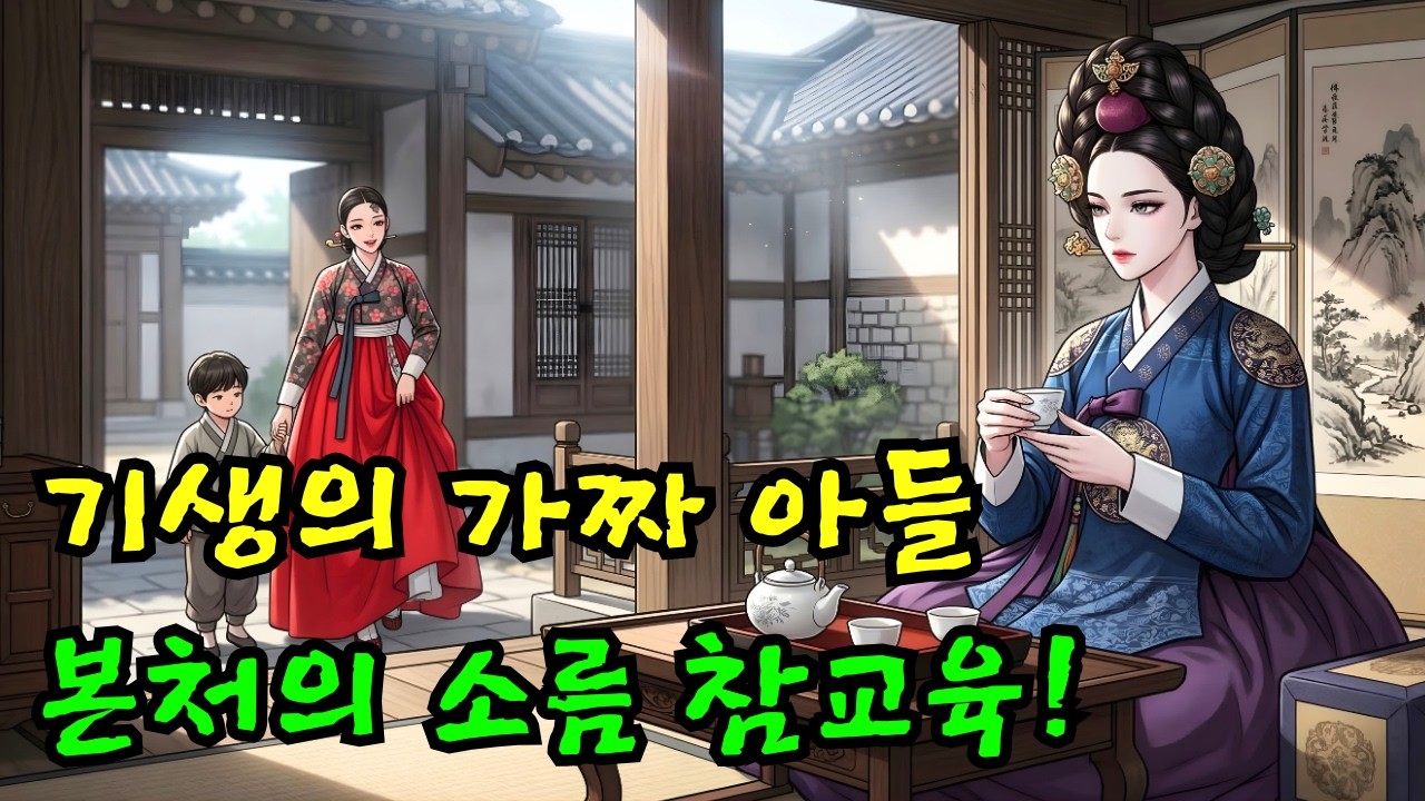 남편이 데려온 가짜 아들, 제삿날 벌어진 소름돋는 참교육 |야담·민담·전설·설화·옛날이야기·야사·오디오북