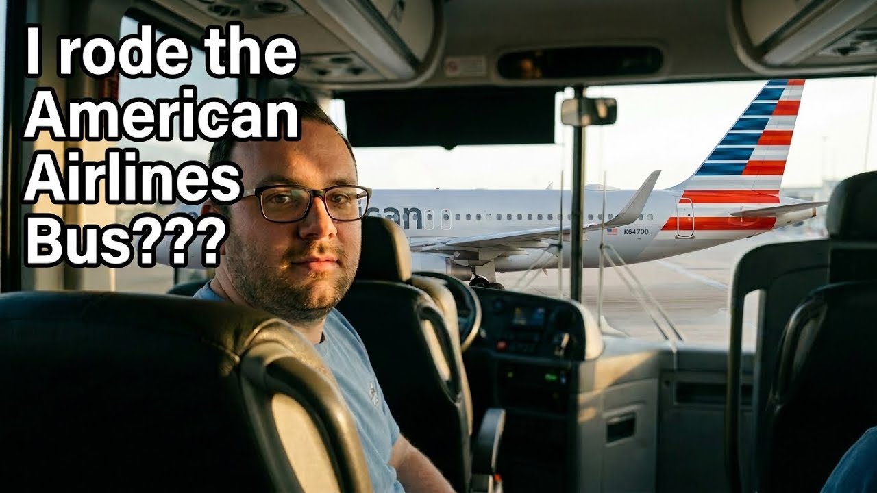 I rode an American Airlines BUS??? | Atlantic City to Philadelphia aboard the Landline Bus!!