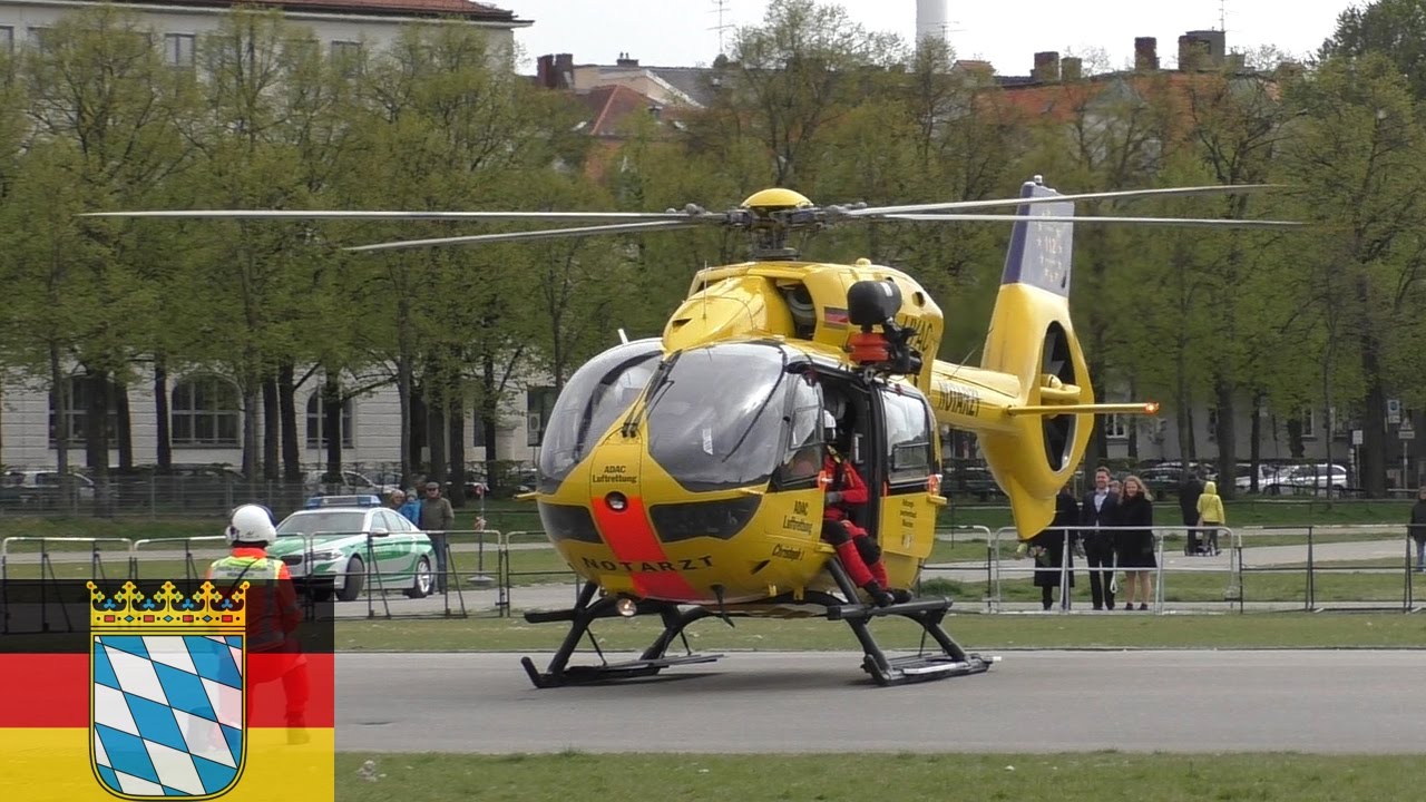 [MÜNCHEN] Christoph 1 landet auf der Theresienwiese (Firetage 2016)