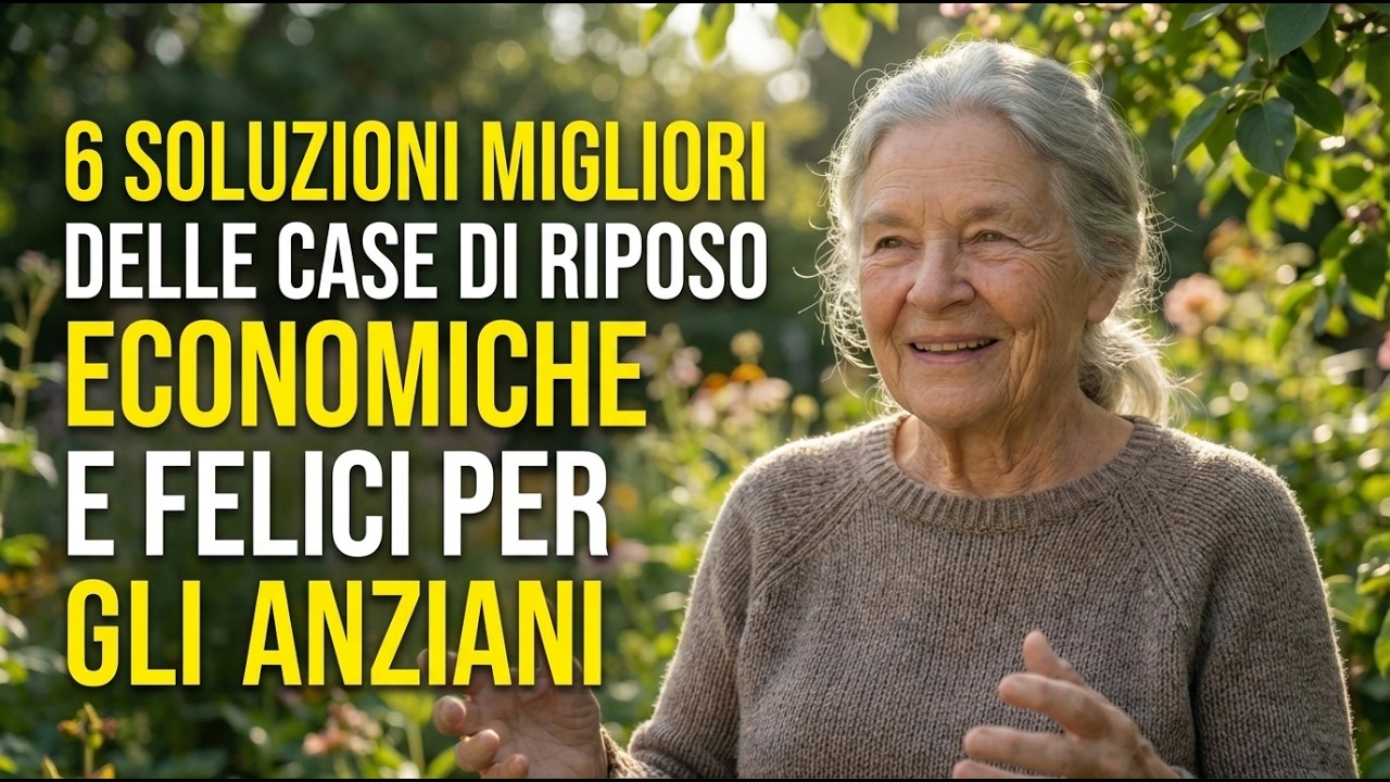 Ho 89 anni... 6 soluzioni migliori delle case di riposo per gli anziani (sia economiche che felici)