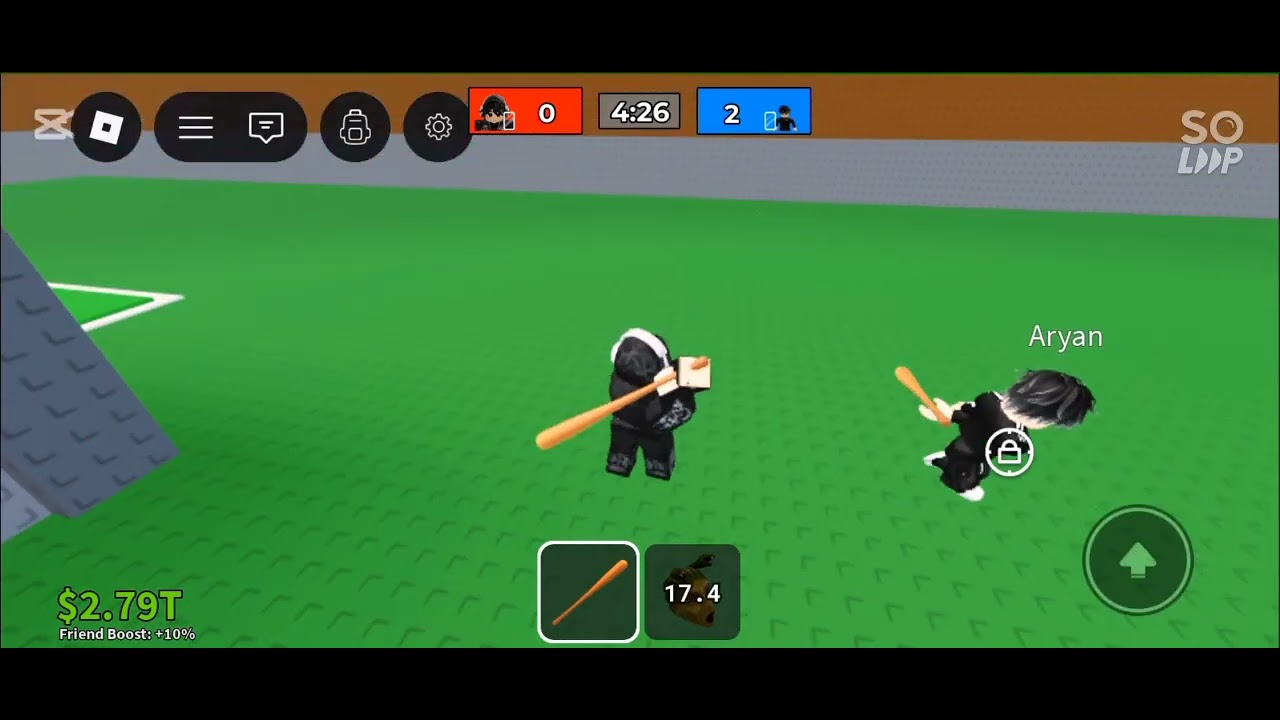 Winning duel in Steal a brainrot with my friend