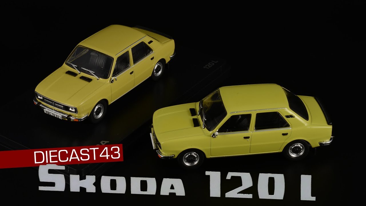 &Scaron;koda 120L 1982 Žlut&aacute; Kan&aacute;rkov&aacute; || Abrex || Автомобили ЧССР