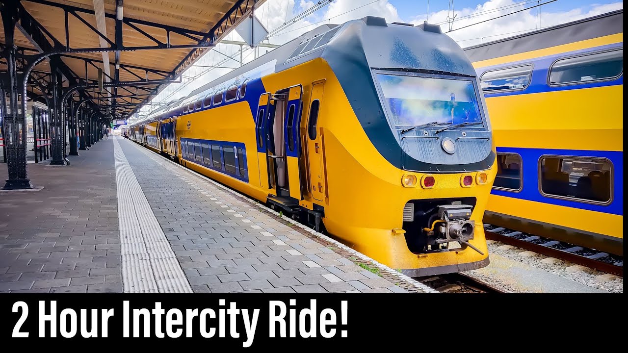 Train Cab Ride NL / Roosendaal - Leiden - Amsterdam / VIRM Intercity / June 2019