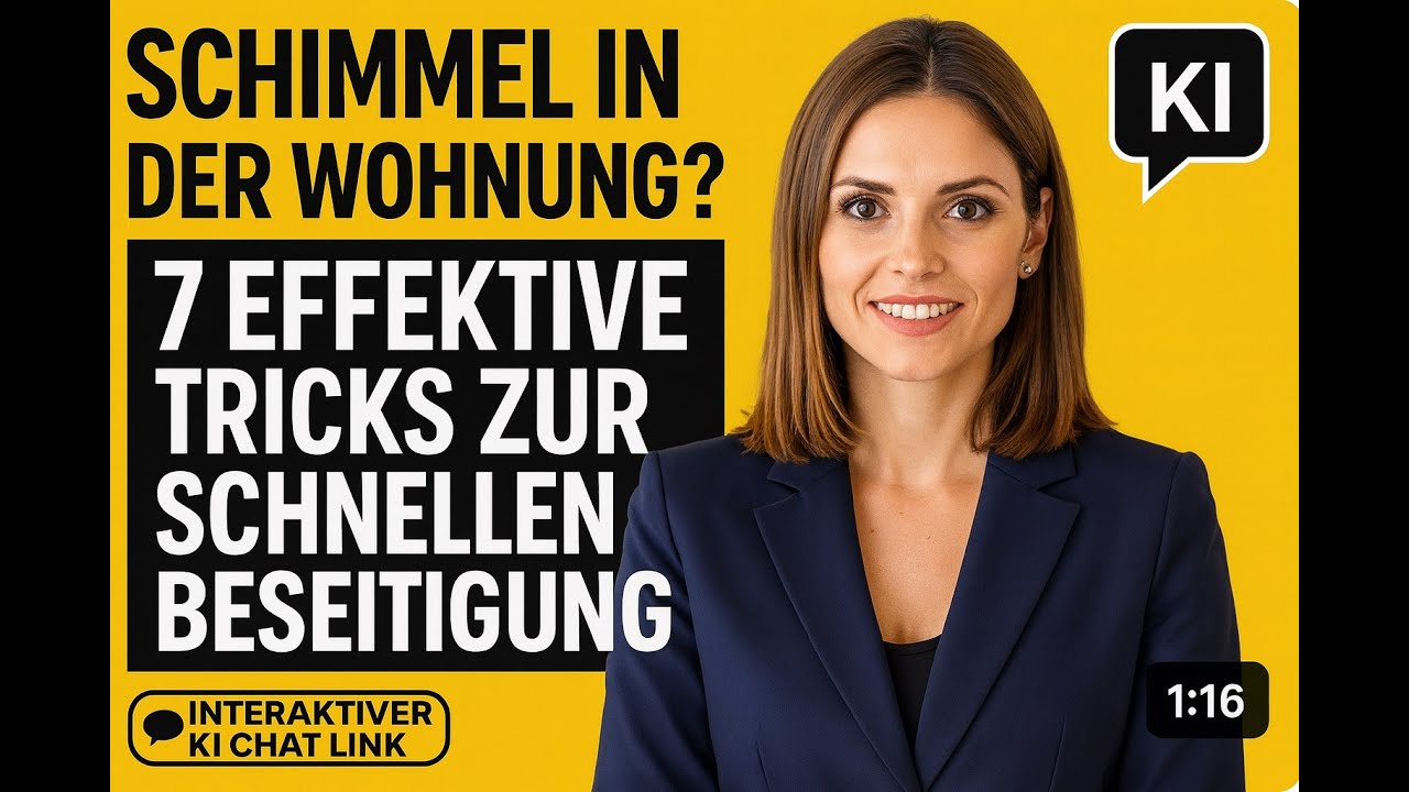 Schimmel in der Wohnung? 7 effektive Tricks zur schnellen Beseitigung
