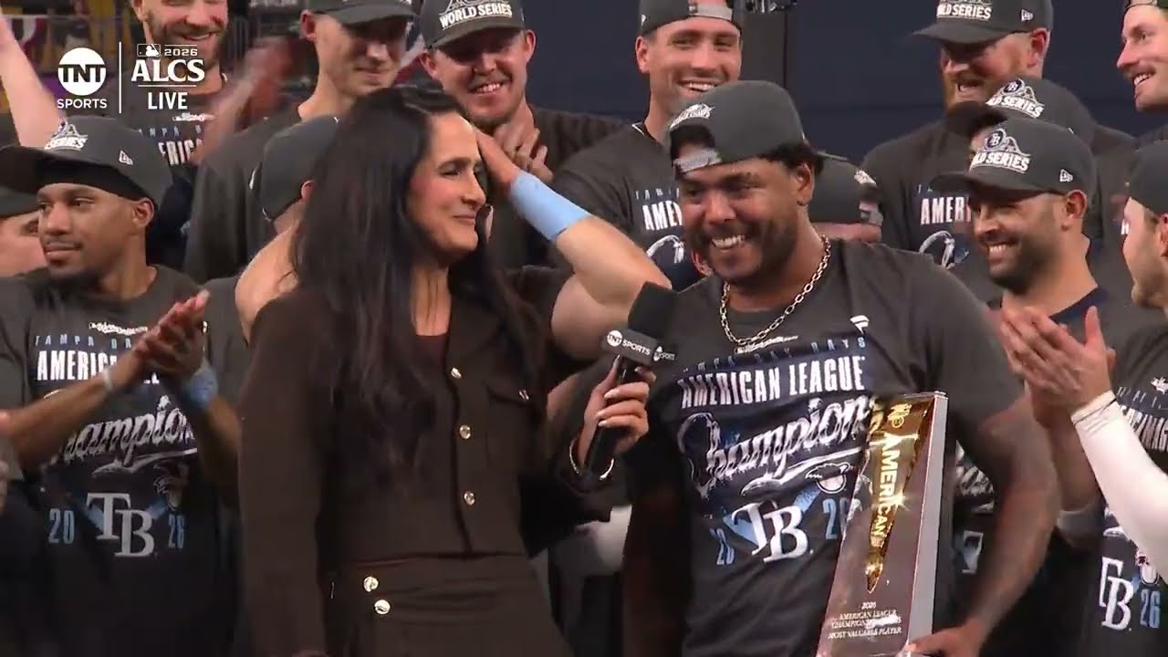 Tampa Bay Rays ВЫИГРАЛИ ALCS 2026! 🏆 ПОЛНАЯ церемония вручения трофея