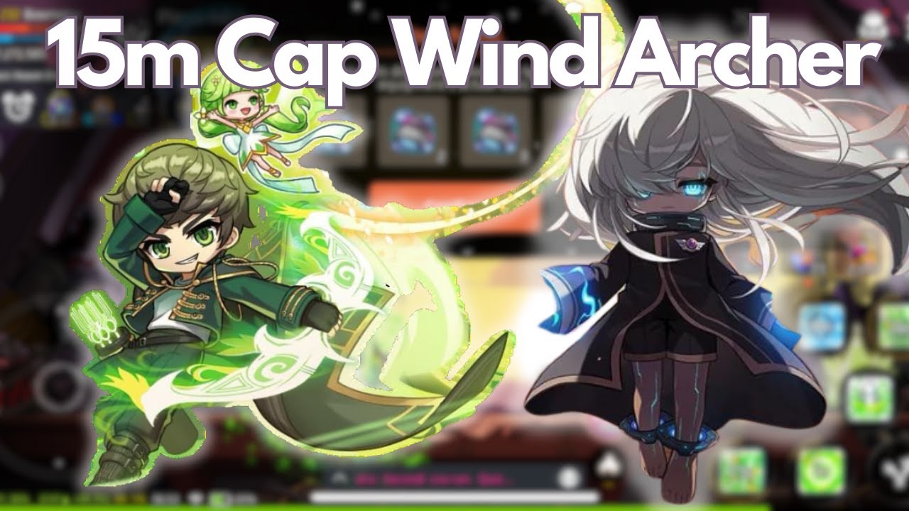Maplestory M - 15 м Cap Wind Archer Solo's Lotus! (Bowmatsu ВЕРНУЛСЯ!)