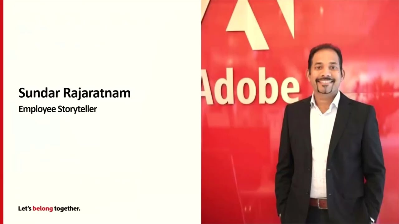 Adobe For All 2023: Meet Sundar Rajaratham