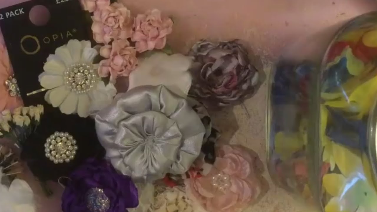 TRAILER- New Series. FABULOUS FLOWERS Working with flowers in Junk Journals