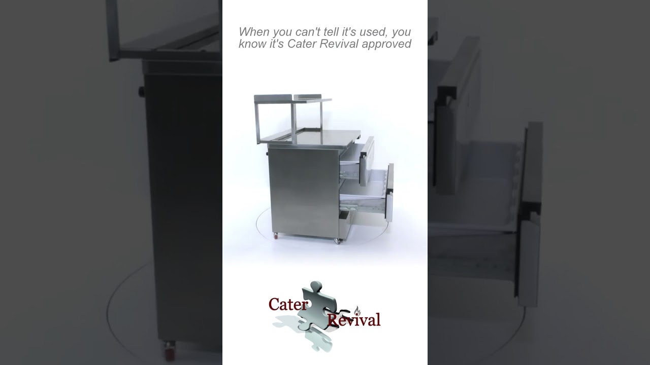 Foster FFC6-2 FlexDrawer 2 Drawer Counter Fridge/Freezer | Cater Revival