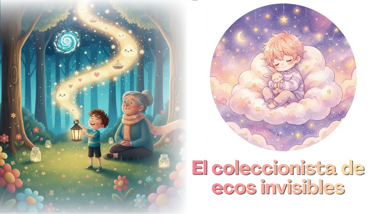 El coleccionista de ecos invisibles / Cuentos para niños soñadores