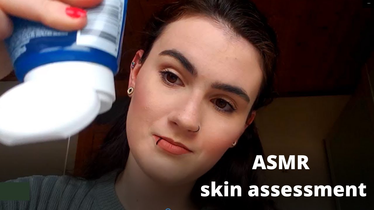 ASMR skin consultation, assessment, and cleaning RP