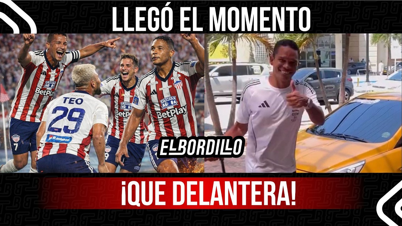 🚨 ¡REGRESA BACCA! El goleador vuelve con Junior tras su dura lesión del tendón de Aquiles 🔴⚪🔥